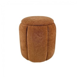 Pouf rond en velours...