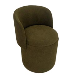 Pouf fauteuil Eclipse kaki