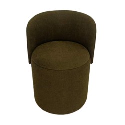 Pouf fauteuil Eclipse kaki