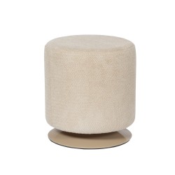 Pouf Twisty D 39 cm beige...