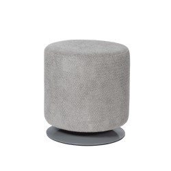 Pouf Twisty D 39 cm gris...