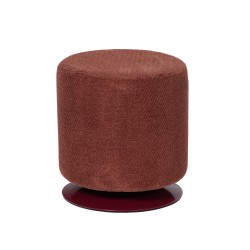 Pouf Twisty D 39 cm rouge...