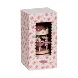 Carrousel musical Danseuses ballerines en bois