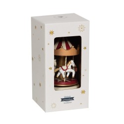 Carrousel musical Cirque en bois