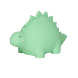 Veilleuse Dino vert en silicone rechargeable USB