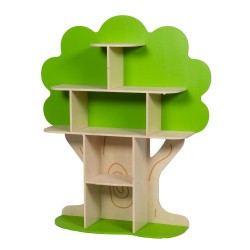 Etagère à poser pour enfant Arbre en bois FSC 116 cm