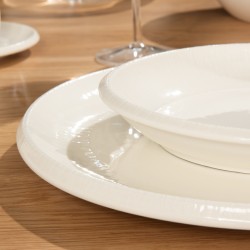 Assiette creuse Arum 21 cm (lot de 6)