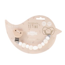 Attache tétine oiseau