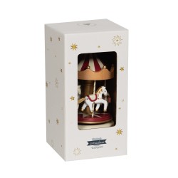 Carrousel musical Cirque en bois