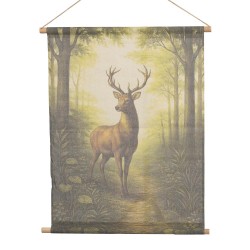 Toile kakemono cerf dans...