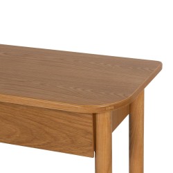 Console Aster 120 cm en placage chêne