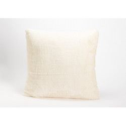 Coussin crème luxe 50x50 cm