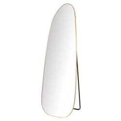 Grand miroir Organique doré H 165x55 cm