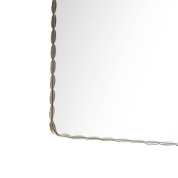 Miroir collerette doré 60x90 cm