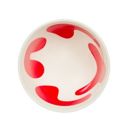 Bol Lulli rouge 15 cm (lot de 6)