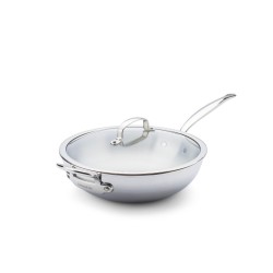 Wok  30 cm inox 5ply...