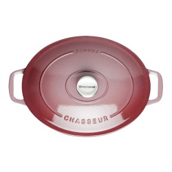 Cocotte ovale rose 29 cm