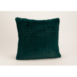 coussin émeraude chevron...