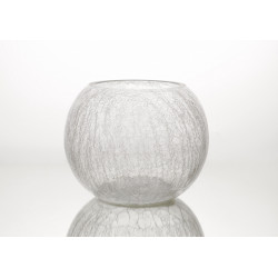 vase boule craquelé...