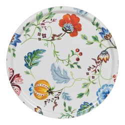 Plateau rond Camelia 46 cm
