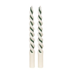 Coffret 2 chandelles Twist...