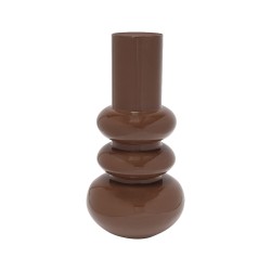Vase Monza marron 38 cm