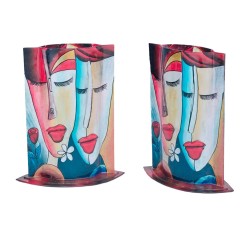 Vase tube Cléo 14x35 cm