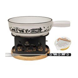Service à fondue fonte...