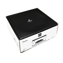 Réchaud rustic noir 21 cm