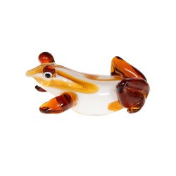 Grenouille sulfure L13,5 cm
