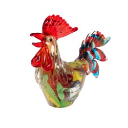 Coq royal sulfure H18 cm