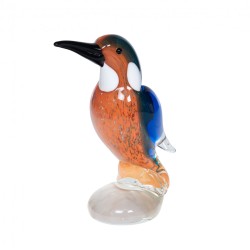 Oiseau long bec sulfure H19 cm