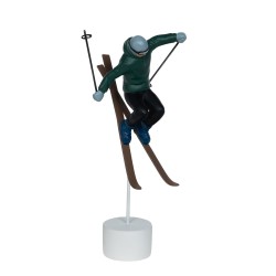Statuette skieur H38 cm en...