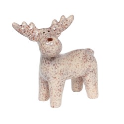 Décoration cerf H13 cm en...