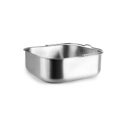 Plat carré airfryer inox...