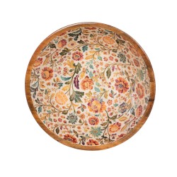 Saladier Alba en manguier 30 cm