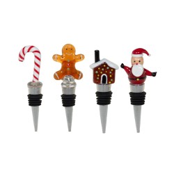Bouchon bouteille Noël (lot...