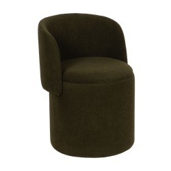 Pouf fauteuil Eclipse kaki