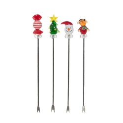 Coffret de 4 piques en...