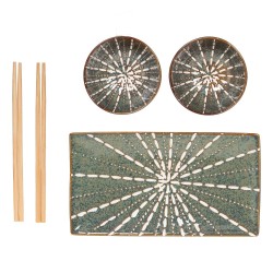 Coffret à sushi Penjab Brun