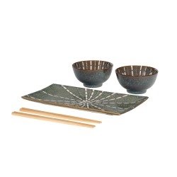 Coffret à sushi Penjab Brun