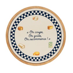 Plateau rond Fromage 27 cm...