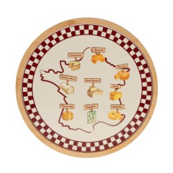 Plateau rond Fromage 27 cm...