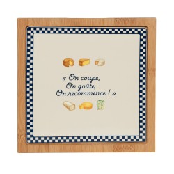 Plat carré Fromage 26 x 26...