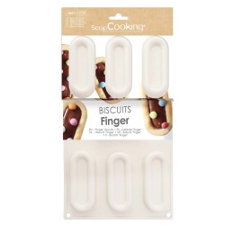 Moule silicone biscuit finger