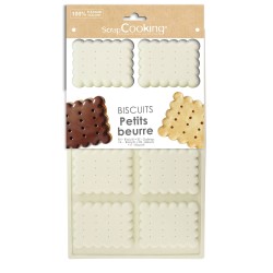 Moule silicone biscuit petit beurre