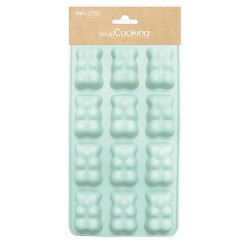 Moule silicone oursons guimauve x12