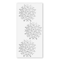 Tapis silicone décors  Flocon 