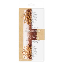 Tapis silicone décors  Flocon 