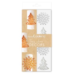 Tapis silicone pour tuiles à motifs  Sweet Xmas 